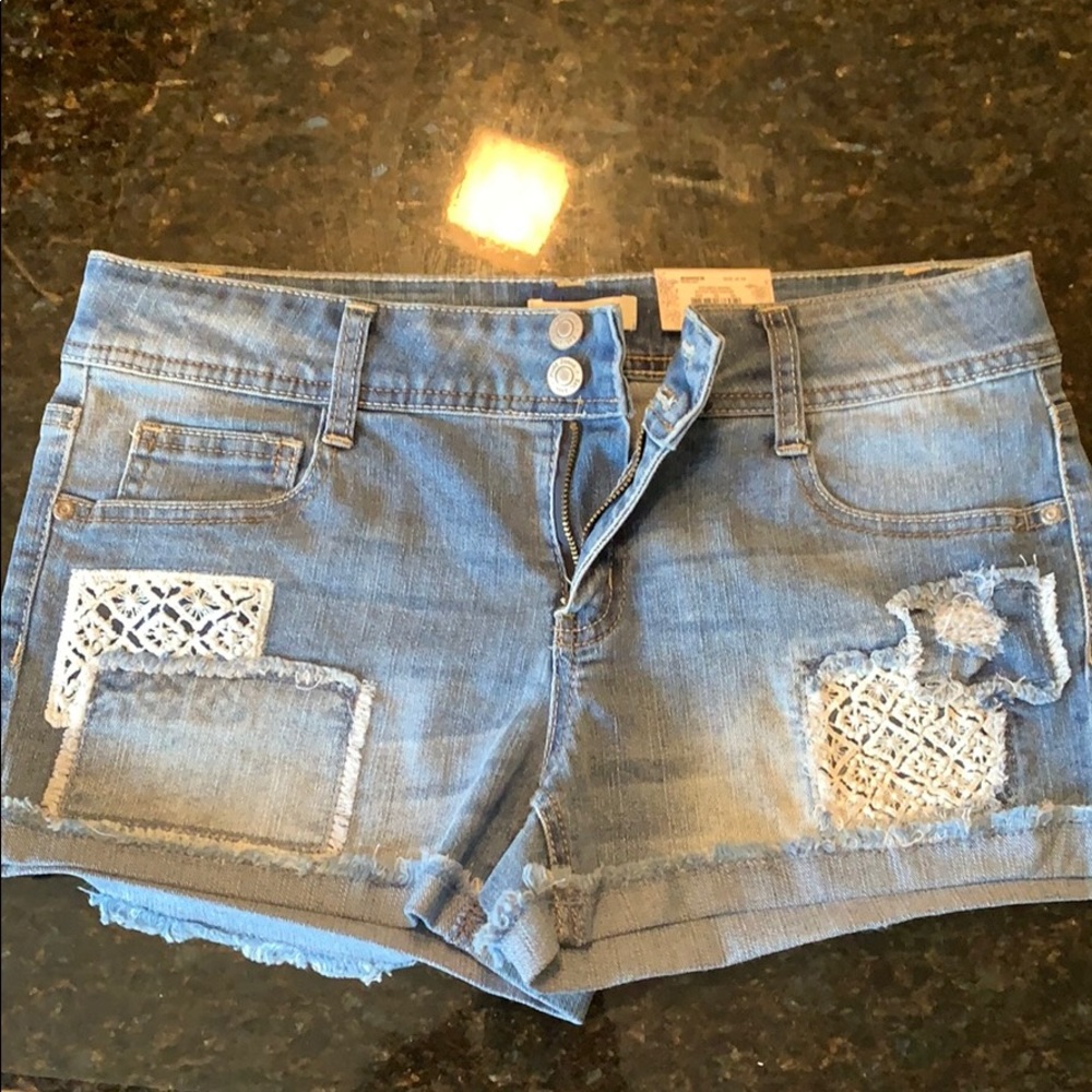 Girls Jeans shorts - 16 1/2 Adjustable Waist